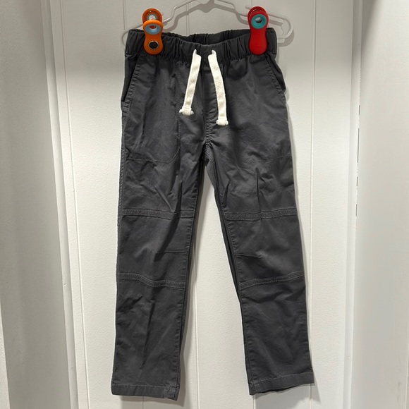Cat & Jack Other - Cat & Jack straight gray pants with reinforced knees